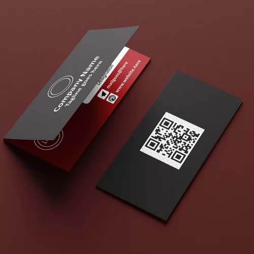 Fold-over Business Cards