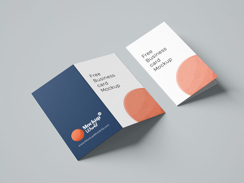 Fold-over Business Cards